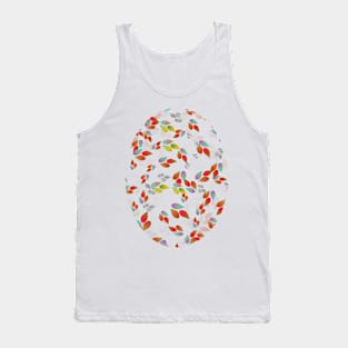 Teardrop Leaves Tank Top